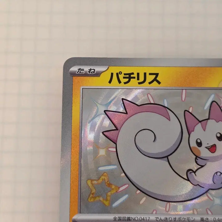 [BUNJANG] Shiny Treasure Shiny Pachirisu Japanese Edition / 포켓몬카드 일판 이로치 파치리스 샤이니트레져