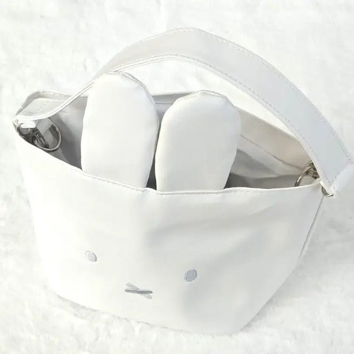 [BUNJANG] Miffy Standable Pouch Bag / 미피 miffy 자립형 페이스 복주머니 파우치 가방