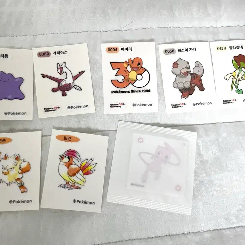 [BUNJANG] Pokemon Stickers Bundle Set / 포켓몬 띠부실 띠부씰 일괄 판매합니다