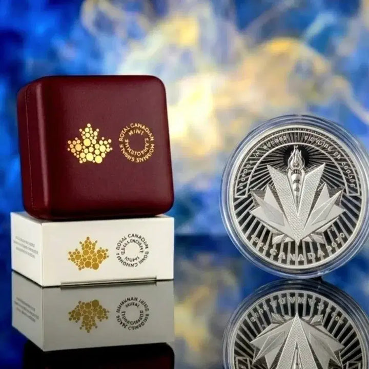 [BUNJANG] Canada 2020 World War II Victory Commemorative 1 oz 99.9% Silver Coin / 2020 캐나다 2차 세계대전 승전 기념 1온스 99.9% 은화