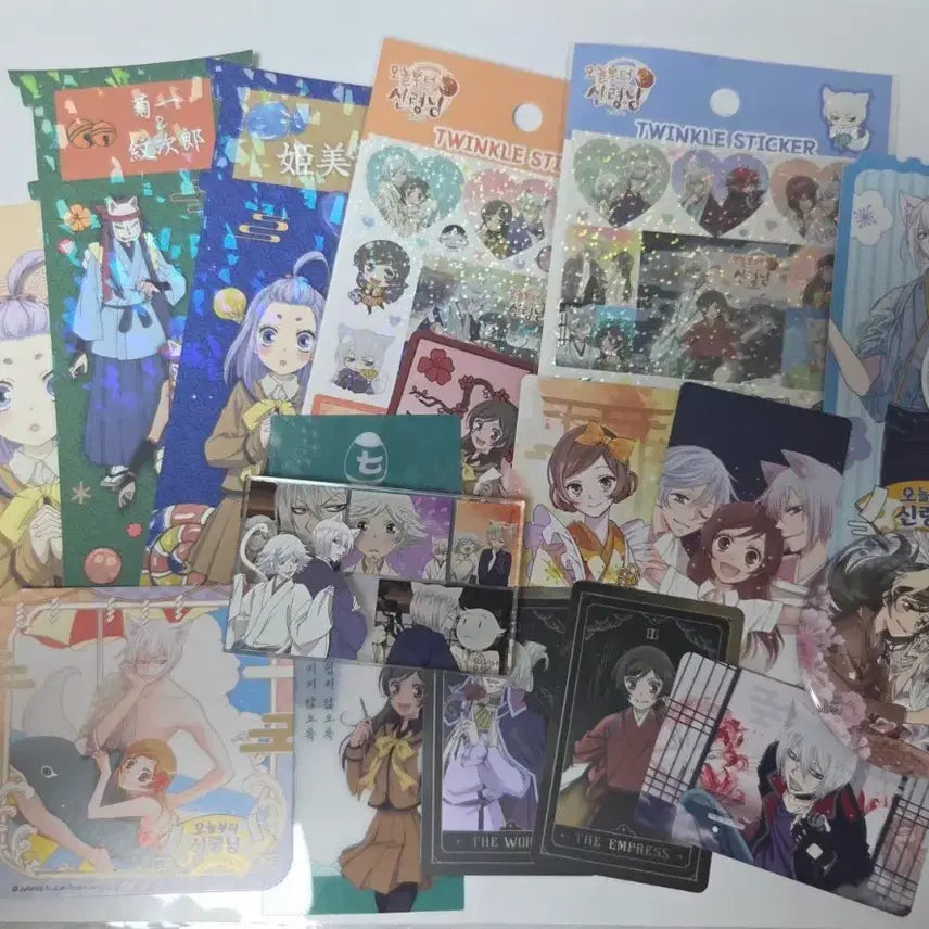[BUNJANG] Oshinryeong Popup Cafe Goods Bundle Set / 오신령 팝업,카페 굿즈 일괄