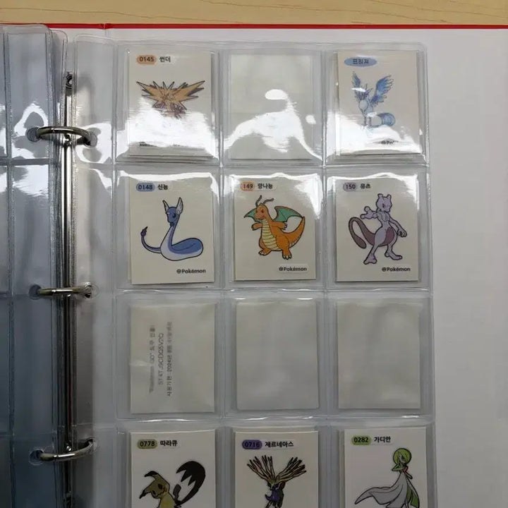 [BUNJANG] Pokemon Sticker Collection / 포켓몬 카드 띠부띠부씰