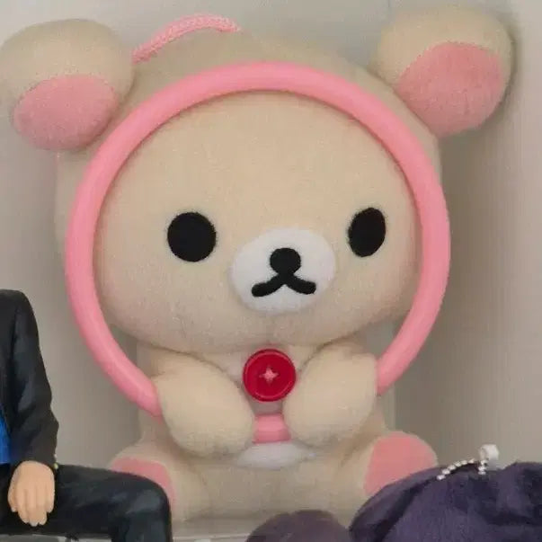 [BUNJANG] Classic Korilakkuma Hula Hoop Plush Doll / 고전 코리락쿠마 훌라우프 인형