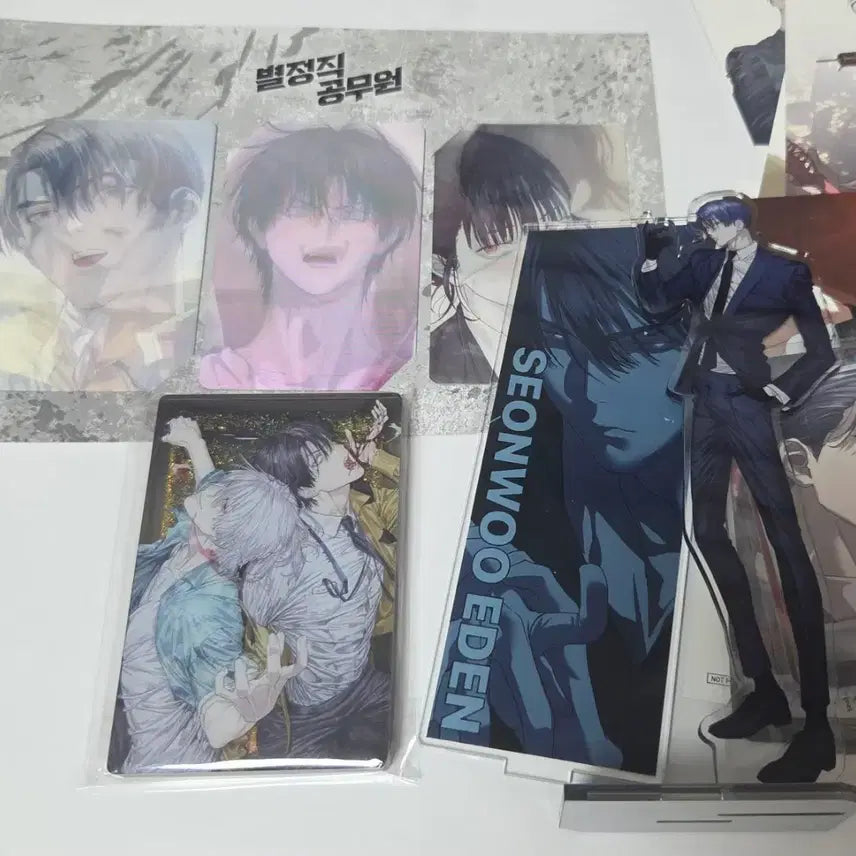 [BUNJANG] Toonique Special Appointment Official Collaboration Cafe Goods Bundle Set / 별정직공무원 카페 굿즈 일괄판매