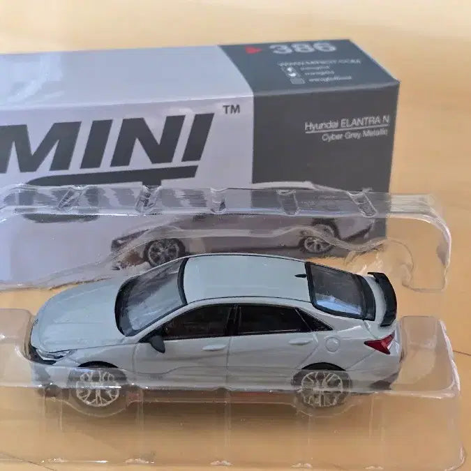 [BUNJANG] Mini GT 1:64 Hyundai Avante N Diecast Model (Grey) / 1:64 미니GT 386 (그레이) 1:38 현대 아반떼 N 다이캐스트
