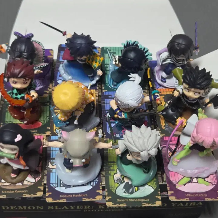 [BUNJANG] Pop Mart Demon Slayer Complete Set of 12 Figures / 팝마트 귀멸의 칼날 피규어 12종 풀박스