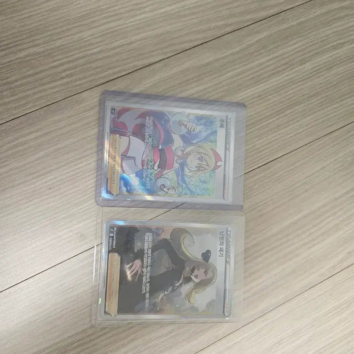 [BUNJANG] Pokemon Card Trainer Card Set: Anthea &amp; Cynthia (Female Characters Vol. 3) / 포켓몬 카드 트레이너 주혜/난천 여캐3