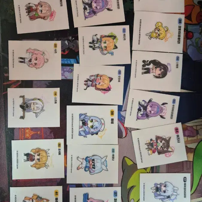 [BUNJANG] Blue Archive Sticker Collection / 블루아카이브 띠부씰 처분합니다