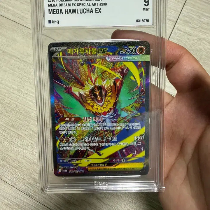[BUNJANG] Pokemon Card Mega Luchabull SAR BRG9 / 포켓몬 카드 메가 루차불 sar brg9