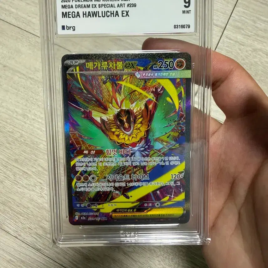 [BUNJANG] Pokemon Card Mega Luchabull SAR BRG9 / 포켓몬 카드 메가 루차불 sar brg9