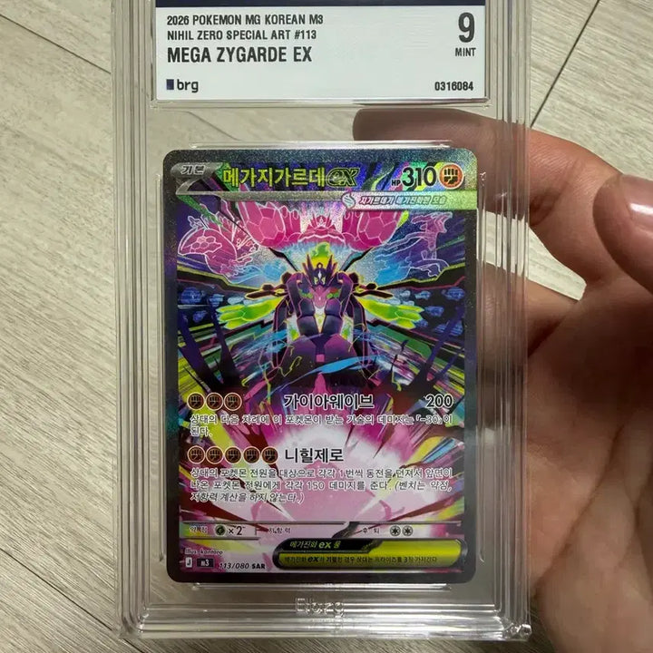 [BUNJANG] Pokemon Card Mega Sceptile SAR / 포켓몬 카드 메가 지가르데 sar brg9