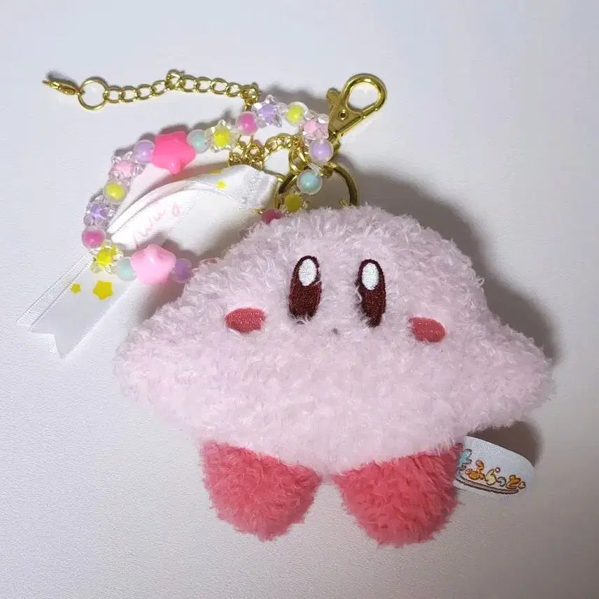 [BUNJANG] Kirby Mochitto Plush Keychain / 별의 커비 모후랏토 인형 키링