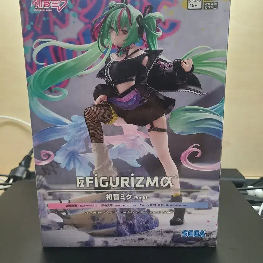 [BUNJANG] Miku Punk Figure / 미쿠 펑크 피규어 팝니다.