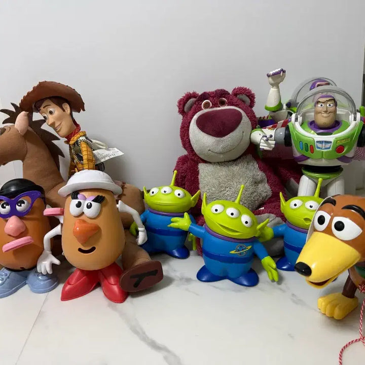 [BUNJANG] Lotso Bear Toy Story Lotso Plush / 랏소베어 토이스토리 랏소