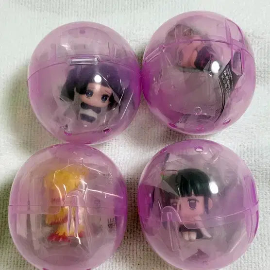 [BUNJANG] Demon Slayer Machiboke 2nd Edition Gacha 4-Figure Set / 귀멸의칼날 마치보케 2탄 가챠 판매합니다. [4종 셋트]
