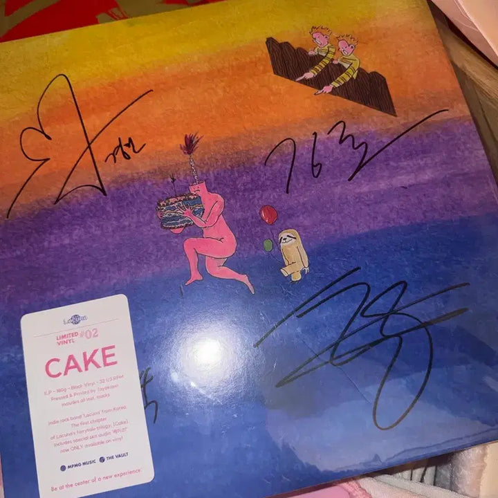[BUNJANG] Lacuna Cake Signed LP / 라쿠나 cake 싸인 Lp