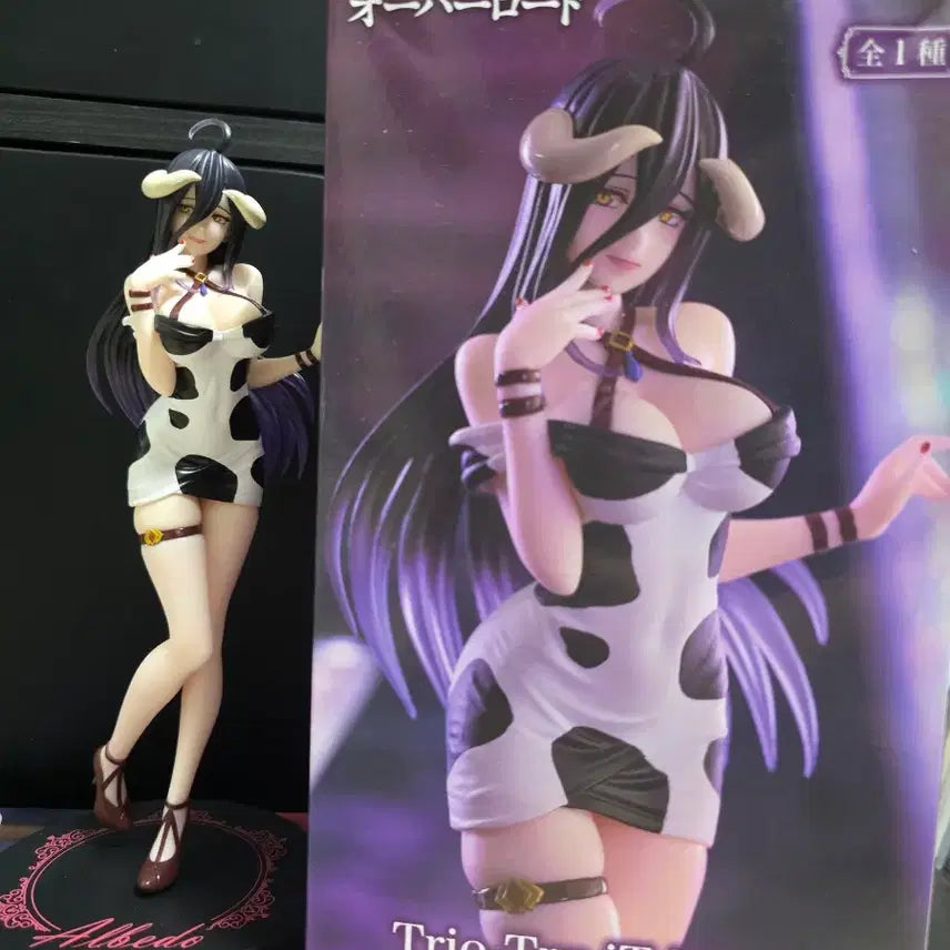 [BUNJANG] Overlord Albedo 4-Figure Bundle Set / 알베도 피규어 4종 일괄