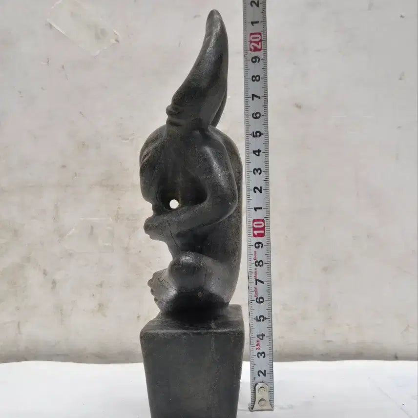 [BUNJANG] Hongshan Culture Black Jade with Magnetic Properties (Totem/Ritual Culture) (Sun God/Deity) / 자석이 붙는 홍산문화 흑피옥 (토템/제사문화)(우신/태양신) by-258