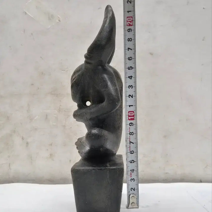 [BUNJANG] Hongshan Culture Black Jade with Magnetic Properties (Totem/Ritual Culture) (Sun God/Deity) / 자석이 붙는 홍산문화 흑피옥 (토템/제사문화)(우신/태양신) by-258