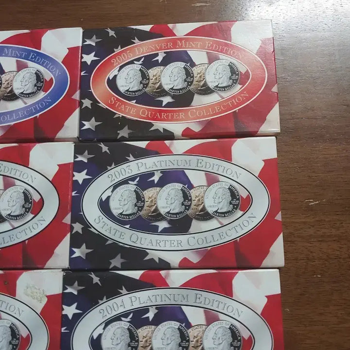 [BUNJANG] US Quarter Coin Collection Set (1999-2005) / 미국 주화 쿼터 컬렉션 1999-2005년총7개세트