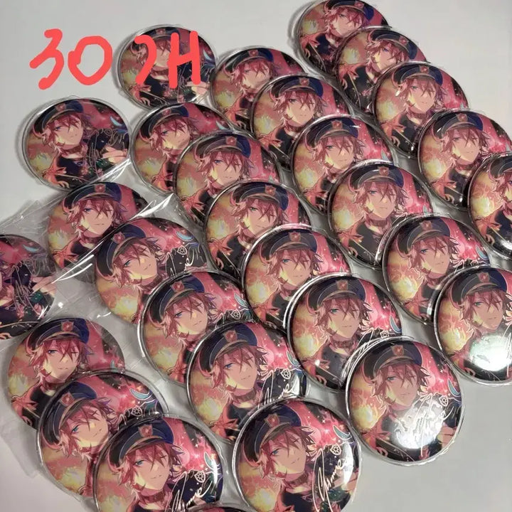 [BUNJANG] Ensemble Stars Amagi Rinne Flambe Cheonsuta Badge Bundle Set Ita Bag / 일괄) 앙스타 아마기 린네 플람베 중스타 뱃지 이타백