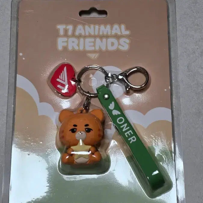 [BUNJANG] T1 Animal Friends Keyring Charm / T1 애니멀 프렌즈 키링 오너