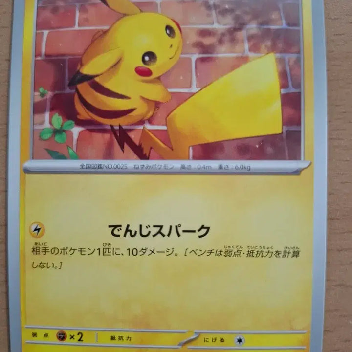 [BUNJANG] Pokemon Pikachu Japanese 3-Card Bundle Set / 포켓몬카드 피카츄(일판) 3종 일괄판매^^