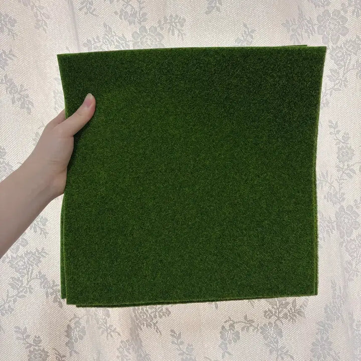 [BUNJANG] Sylvanian Families Grass Mat 30x30 / 실바니안 인형집 잔디 30x30
