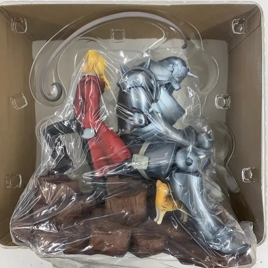 [BUNJANG] Proof Fullmetal Alchemist Edward &amp; Alphonse Elric Brothers Statue / 프루프 PROOF 강철의 연금술사 에드워드 알폰스 엘릭 형제 스태츄