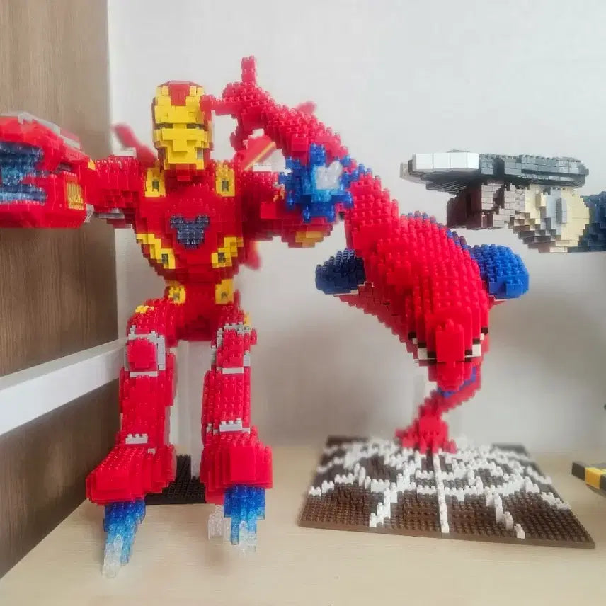 [BUNJANG] Marvel Heroes Nano Block Figure Set / (급처)마블 히어로 블록 피규어 세트(나노블럭)