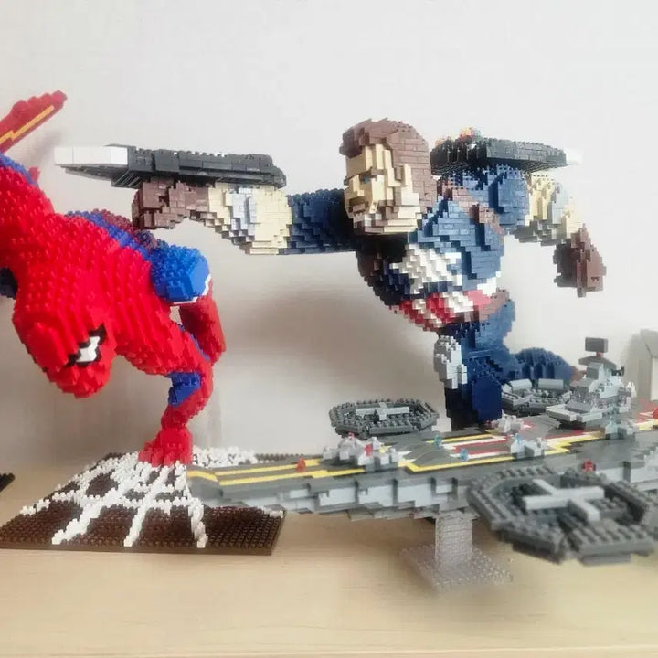 [BUNJANG] Marvel Heroes Nano Block Figure Set / (급처)마블 히어로 블록 피규어 세트(나노블럭)