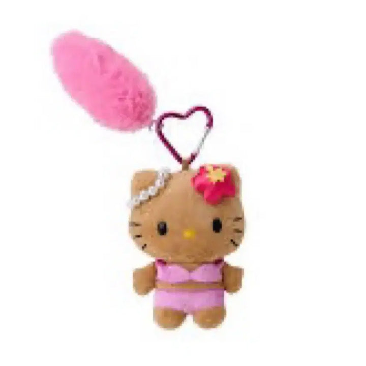 [BUNJANG] Sanrio Hello Kitty Gogo Gal Tail Mascot Keyring / 산리오 헬로키티 고고갸루 테일 마스코트 키티키링 갸루키티