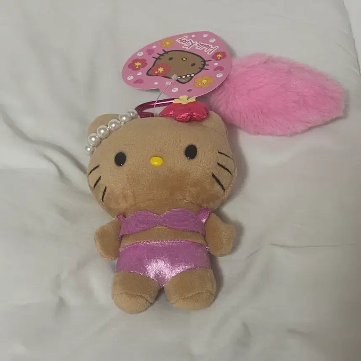[BUNJANG] Sanrio Hello Kitty Gogo Gal Tail Mascot Keyring / 산리오 헬로키티 고고갸루 테일 마스코트 키티키링 갸루키티