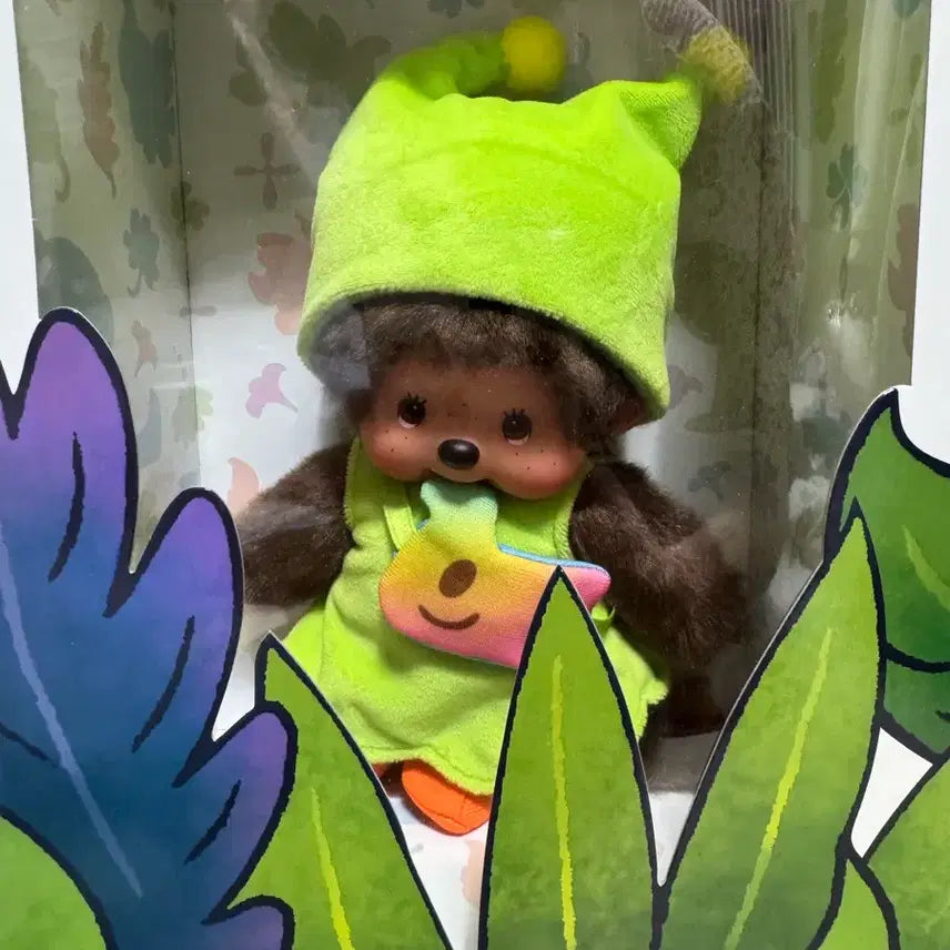 [BUNJANG] Thailand Limited Greeny Monchhichi / 오늘만 할인)태국 한정 그리니 몬치치