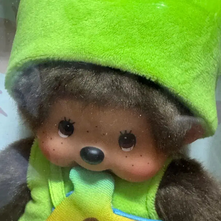 [BUNJANG] Thailand Limited Greeny Monchhichi / 오늘만 할인)태국 한정 그리니 몬치치