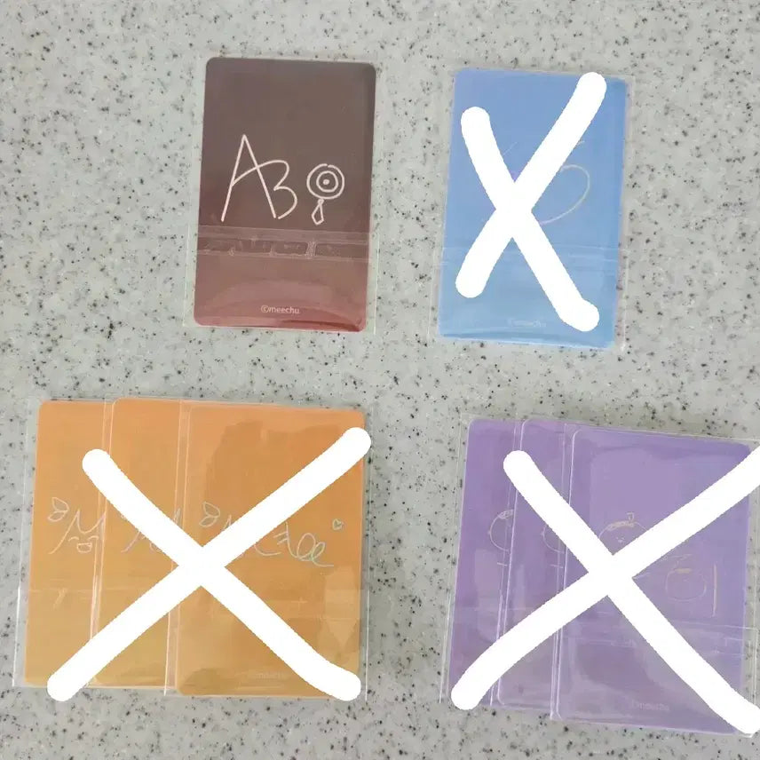 [BUNJANG] MICHU Angbo PVC Card / 미츄 앵보 PVC 카드