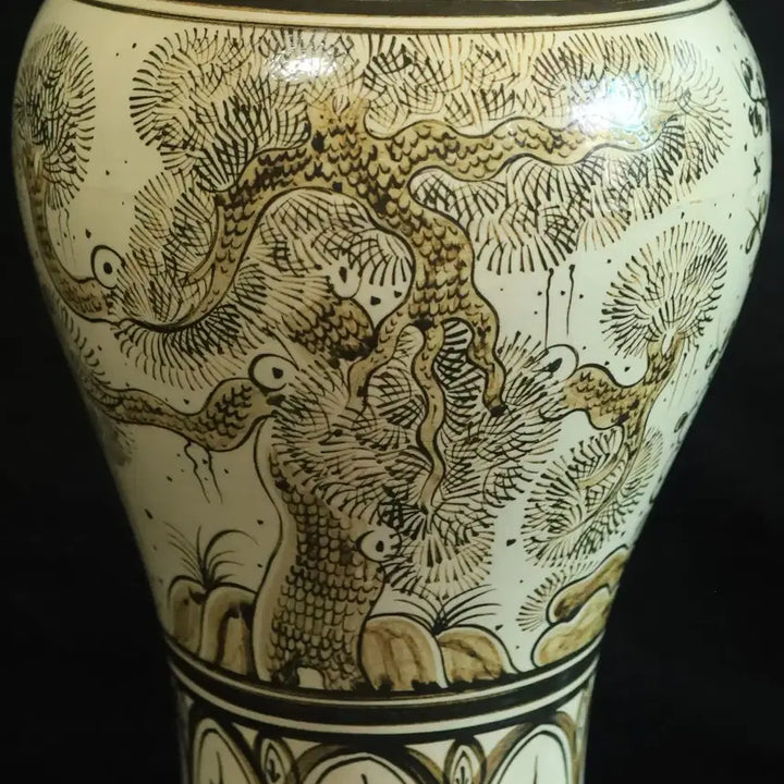 [BUNJANG] Samudo Maebyeong Vase Chinese Porcelain / 중국 도자기 삼우도 매병