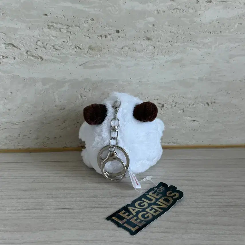 [BUNJANG] League of Legends Poro Plush Keychain / 리그오브레전드 포로 인형 키링
