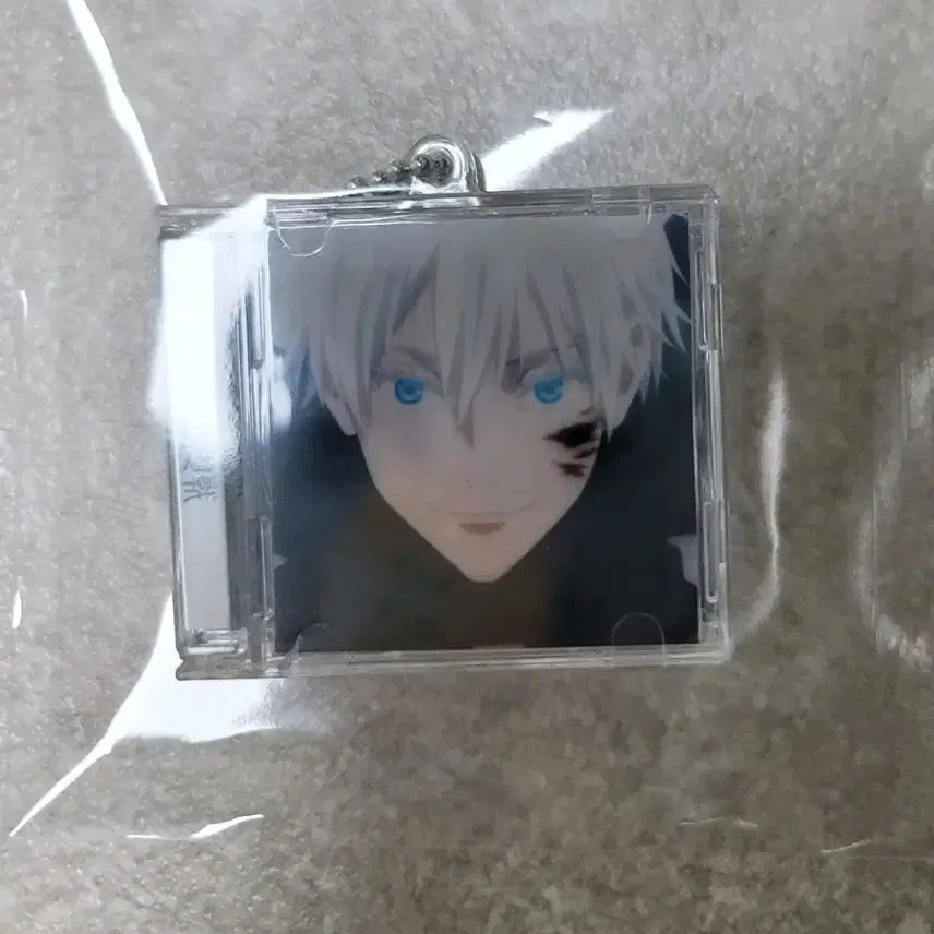 [BUNJANG] Jujutsu Kaisen Satoru Gojo NFC Keyring (Sealed) / 주술회전 고죠 사토루 cd nfc 키링(미개봉)