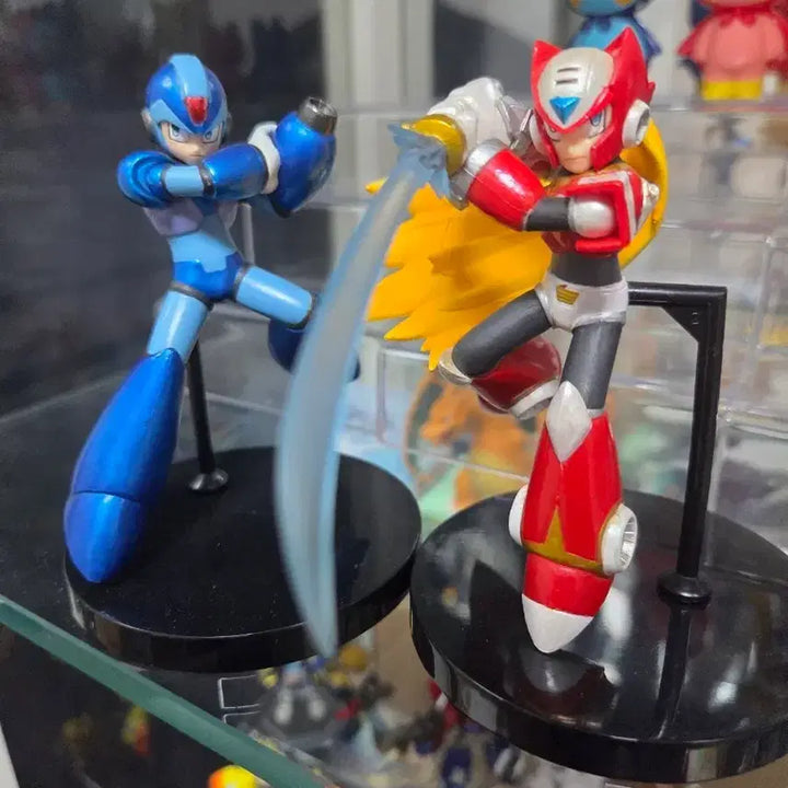 [BUNJANG] Mega Man X Zero Figure 2-Piece Set / 초조형혼 록맨 엑스 제로 피규어 2개 세트