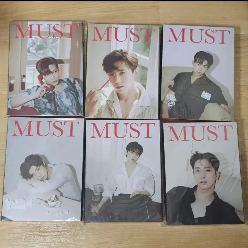 [BUNJANG] 2PM MUST Limited Edition Special Photobook Photocard Frame Set / 2pm 7집 해야해 MUST 한정반 6종 포카 포토액자  스페셜 포토북