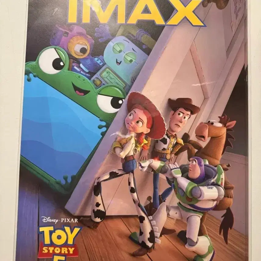 [BUNJANG] Toy Story 5 CGV IMAX Poster Special Offer / 토이스토리 5 cgv 아이맥스 포스터 특전