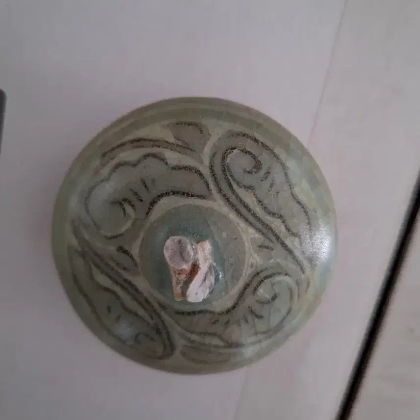[BUNJANG] Goryeo Celadon Teapot Lid / 고려청자 차 주자뚜껑
