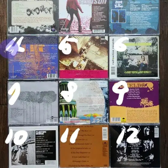 [BUNJANG] Psych, Prog, Folk, Hard Rock CD Collection / psych / prog / folk / hardrock cd 모음