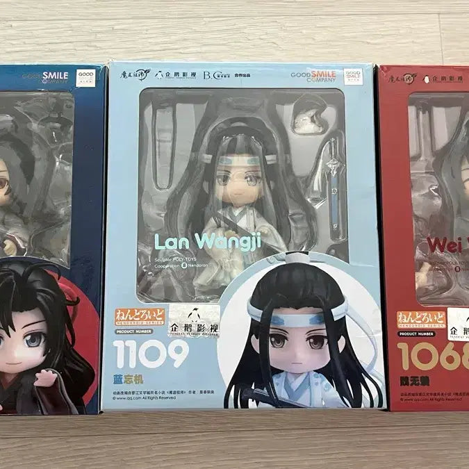 [BUNJANG] The Master of Diabolism Nendoroid Wei Wuxian &amp; Lan Wangji Bundle Set / 마도조사 넨도로이드 이릉노조 위무선 남망기 일괄판매