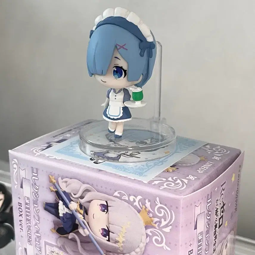 [BUNJANG] Re:Zero Rem Cream Soda Maid Gacha Figure / 리제로 렘 크림소다 메이드 가챠 피규어