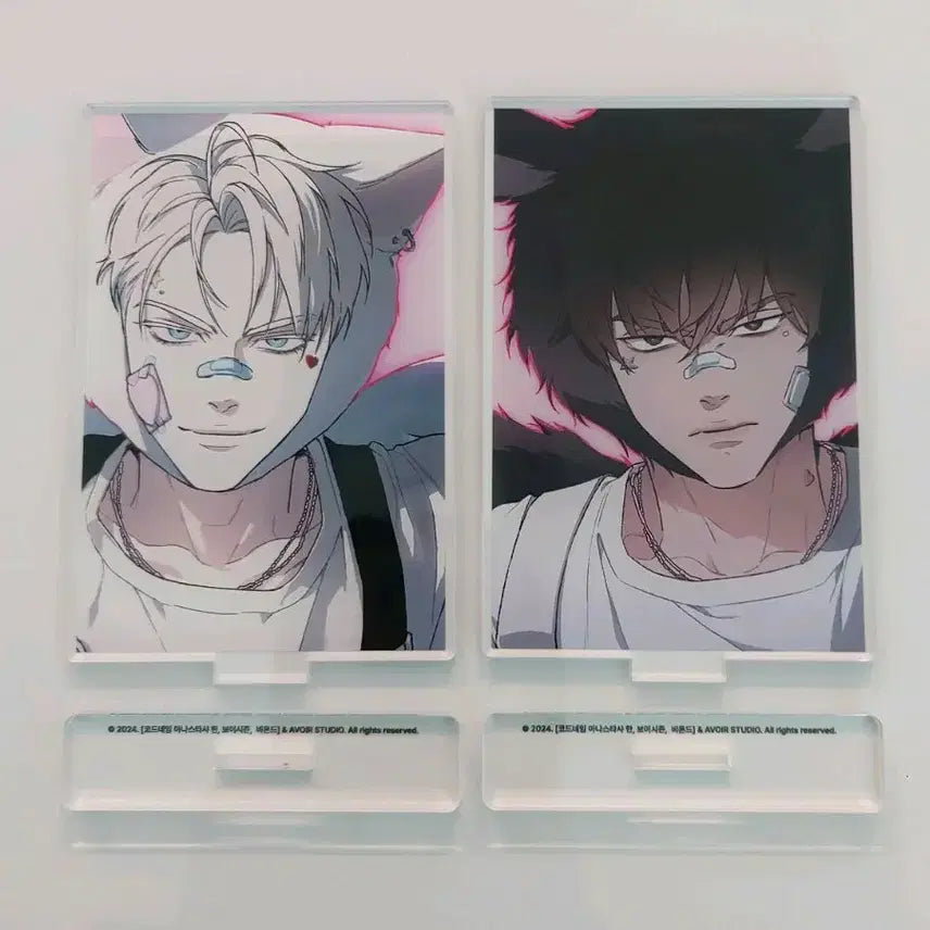 [BUNJANG] Code Name Anastasia Zhenya Takju Acrylic Stand Bundle Set / 코드네임아나스타샤 코드아나 제냐 택주 아크릴 스탠드 일괄