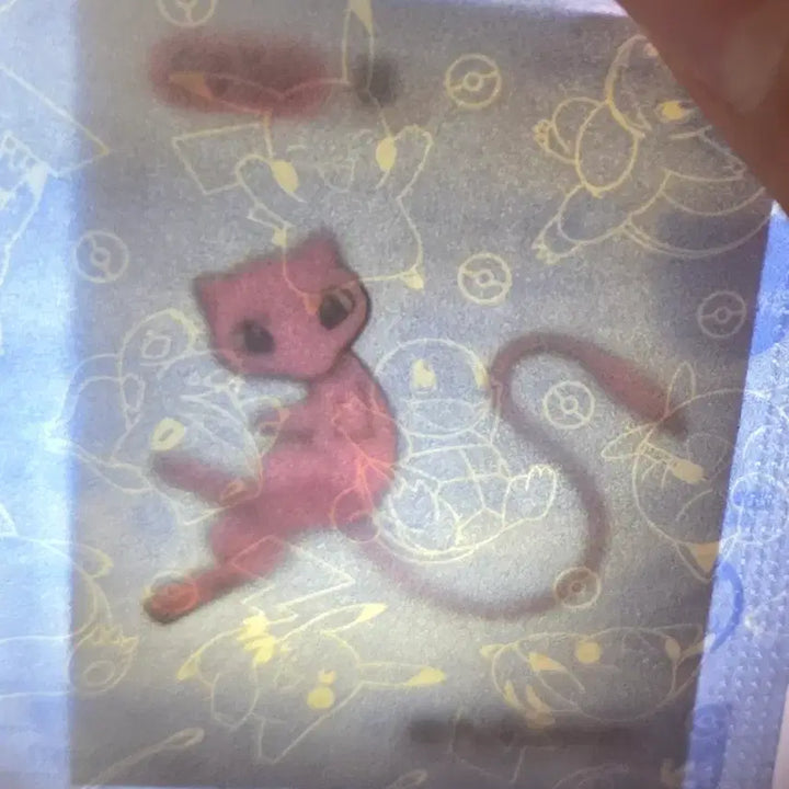 [BUNJANG] Pokemon Mew Sticker New / 포켓몬 뮤 띠부씰 새거