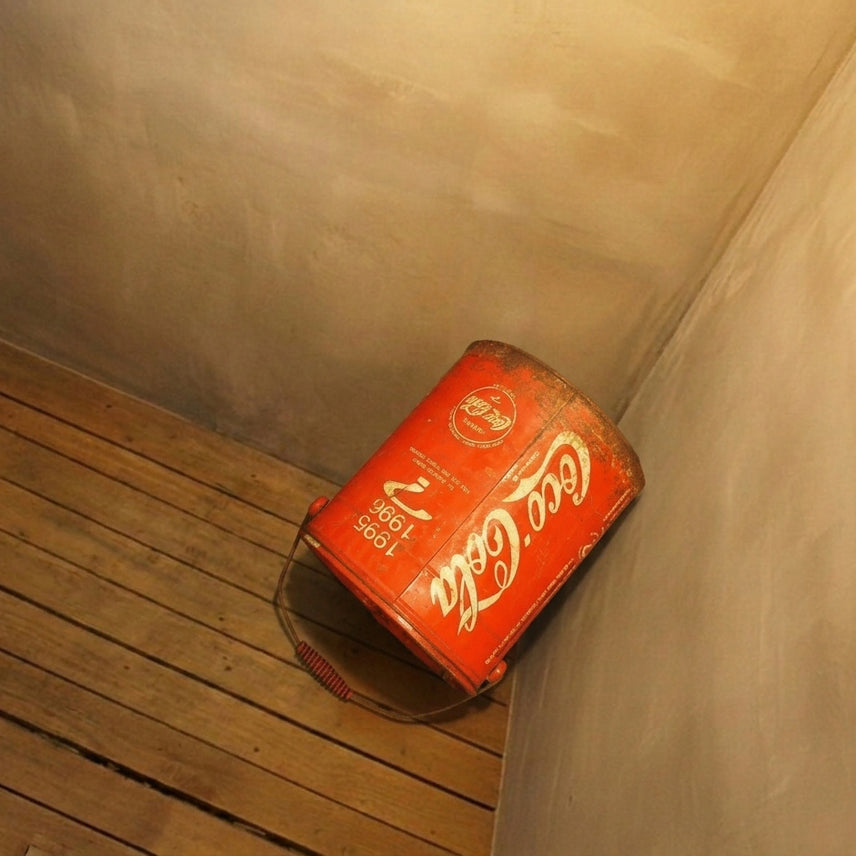 [BUNJANG] Vintage Coca-Cola Limited Edition Tin Container / 빈티지 코카콜라 양철통 한정판 코카콜라소품 장식품 수집품UU