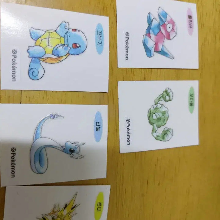 [BUNJANG] Pokemon Stickers / 포켓몬 띠부씰
